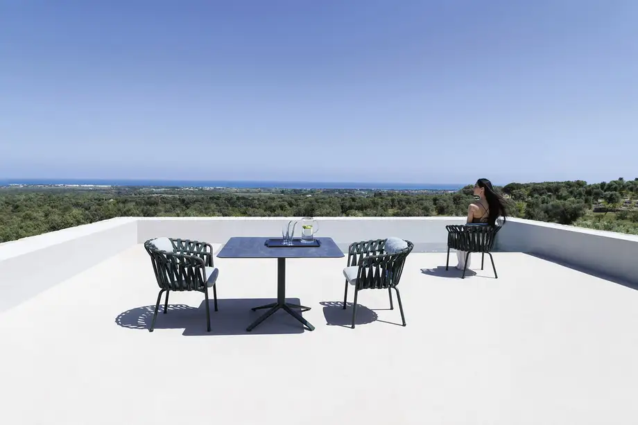 Varaschin Emma Cross Dining Armchair
