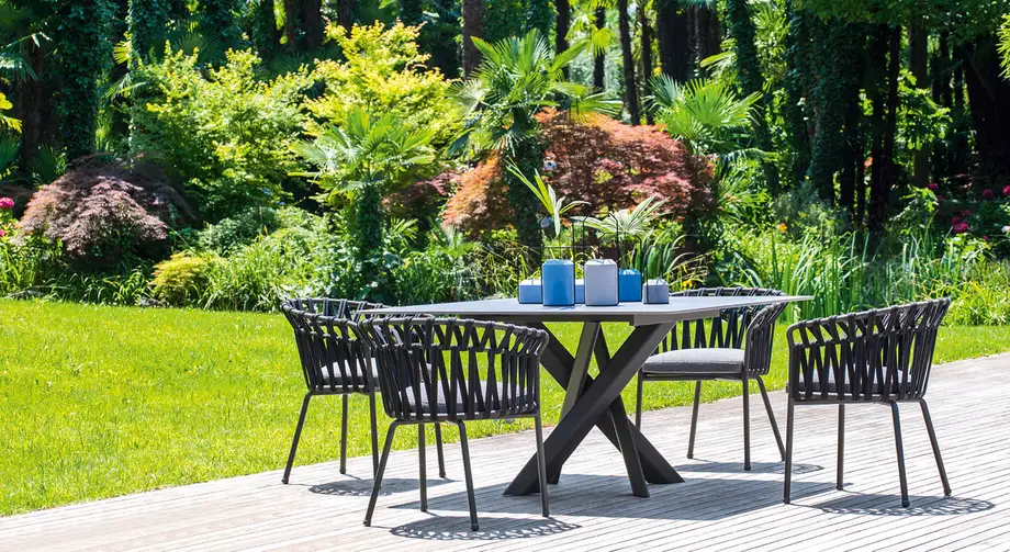 Varaschin Emma Cross Dining Armchair