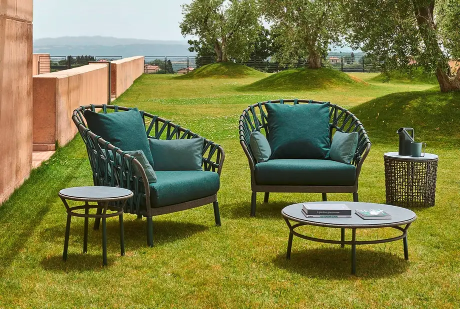 Varaschin Emma Cross Armchair