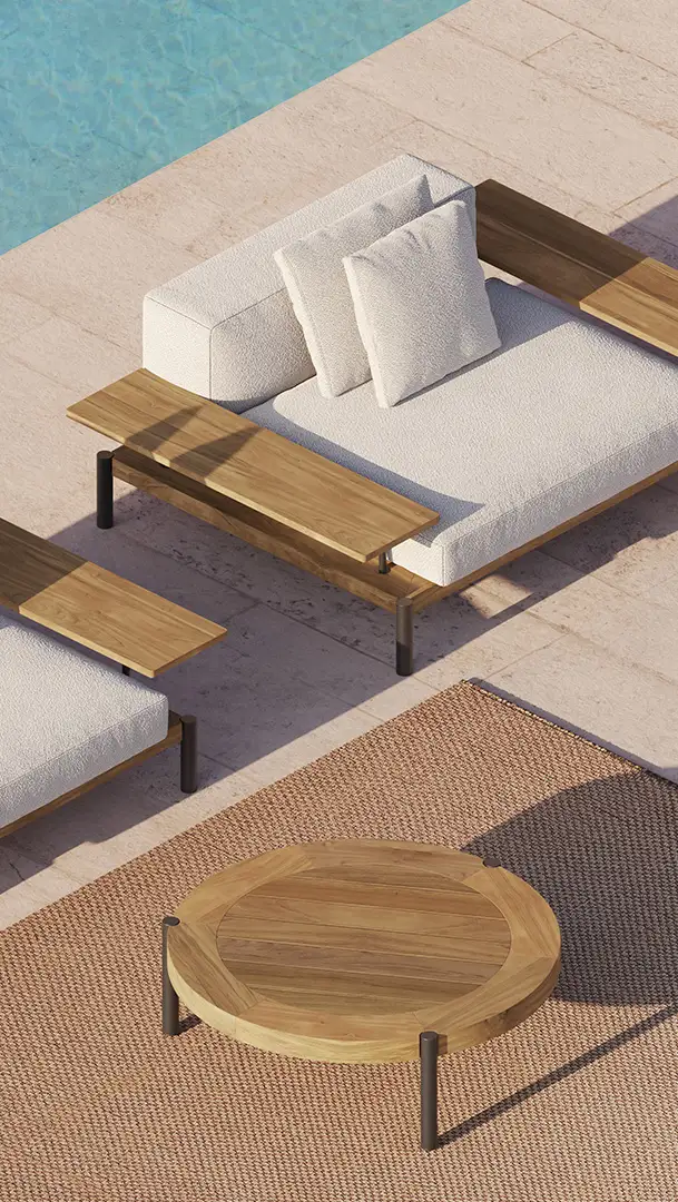 Gandia Blasco Lademadera Coffee Tables