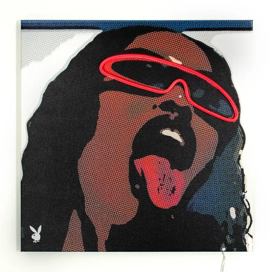 Playboy X "Pop Girl" Wall Artwork Led