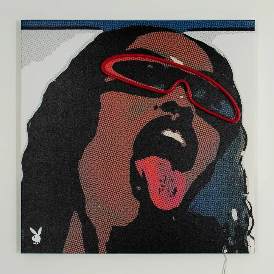 Playboy X "Pop Girl" Wall Artwork Led