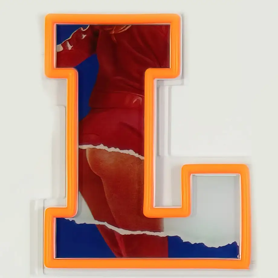 Playboy X "Playboy Wordmark" LED Wall Mountable Neon