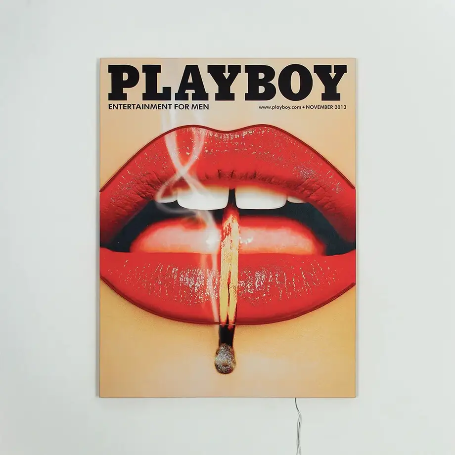 Playboy X "Match Cover" Wall Artwork Led