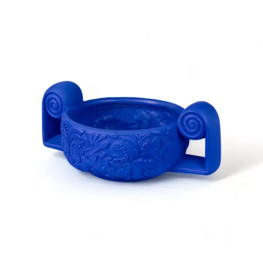 Seletti Magna Graecia Terracotta Vase Centerpiece Blue