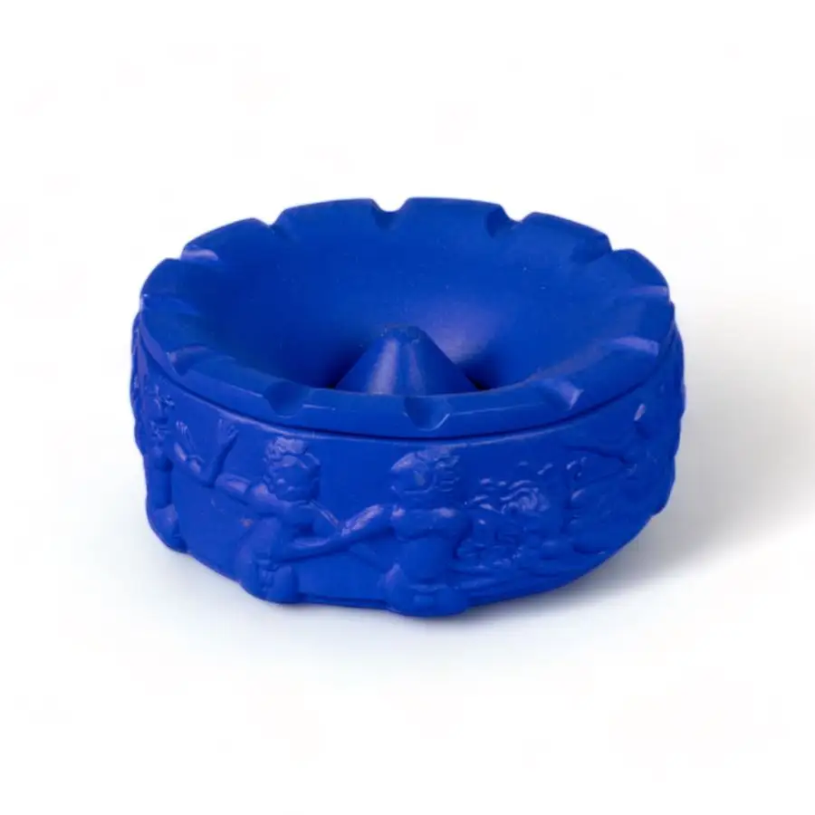 Seletti Magna Graecia Terracotta Ashtray Dialogues Blue