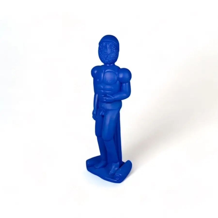 Seletti Magna Graecia Terracotta Bronzo Helmet Blue