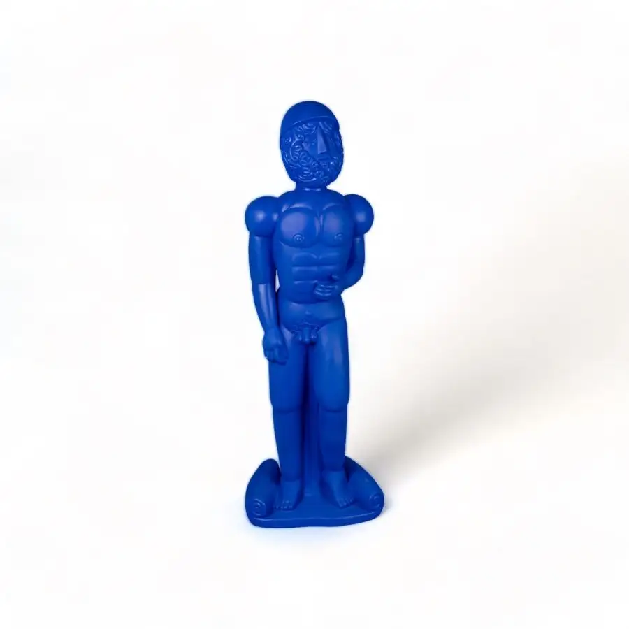 Seletti Magna Graecia Terracotta Bronzo Helmet Blue