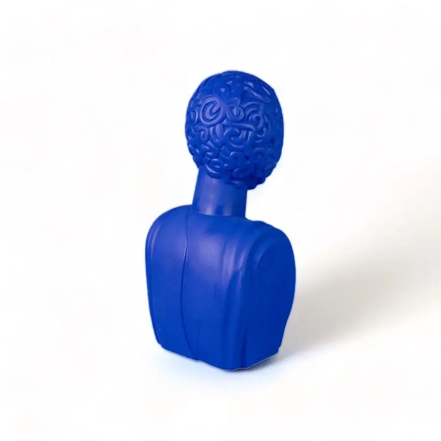 Seletti Magna Graecia Terracotta Bust Man Blue