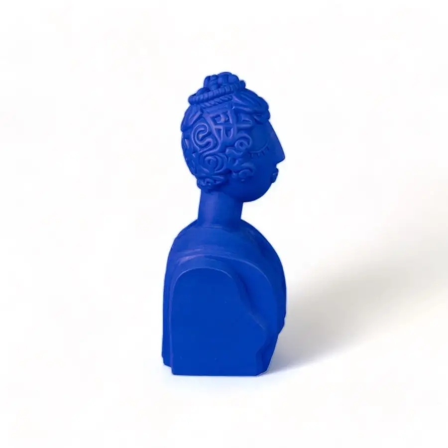 Seletti Magna Graecia Terracotta Bust Poppea Blue