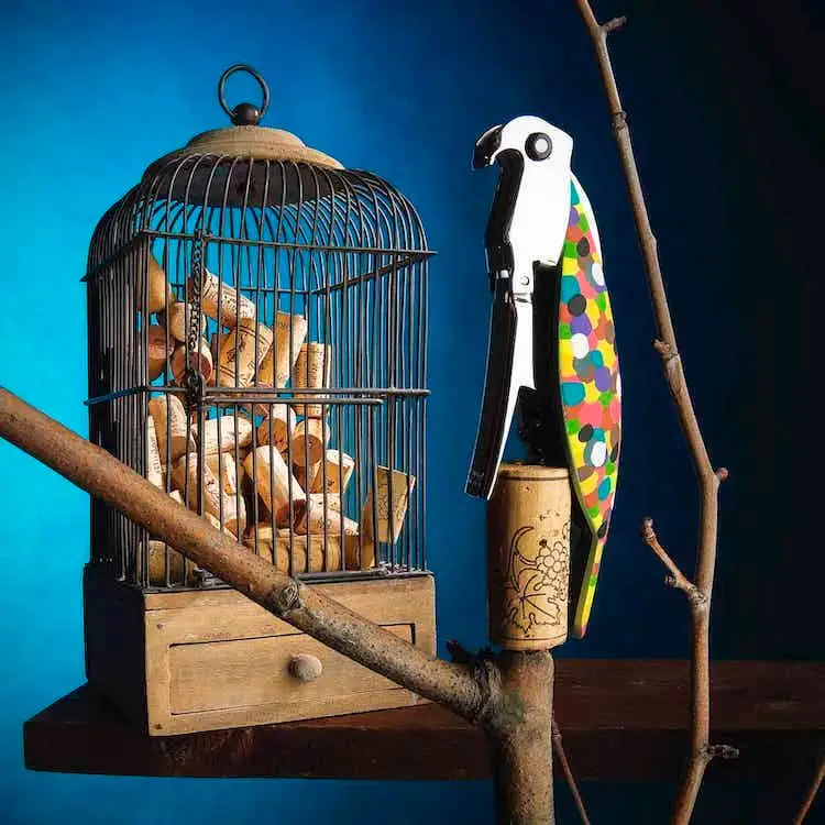Alessi Parrot Sommelier Corkscrew
