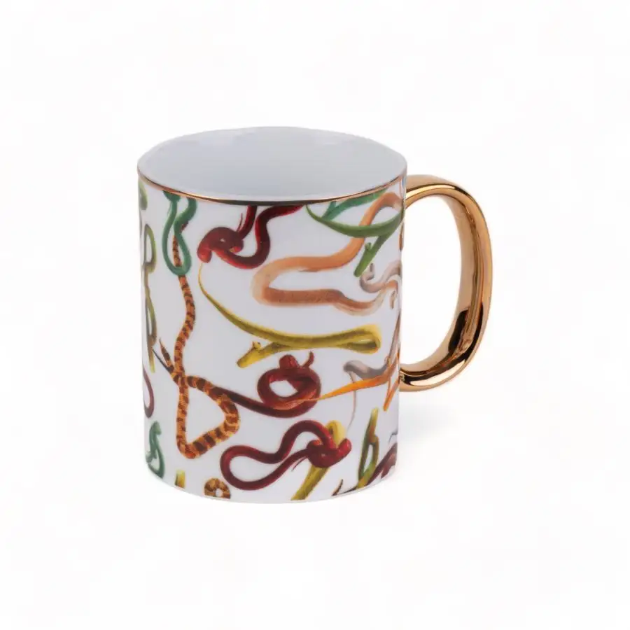 Seletti Toiletpaper Porcelain Mug Snakes