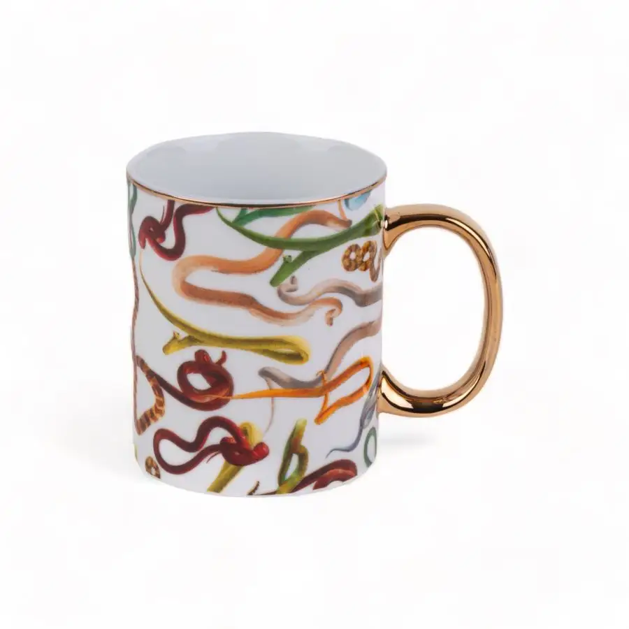 Seletti Toiletpaper Porcelain Mug Snakes
