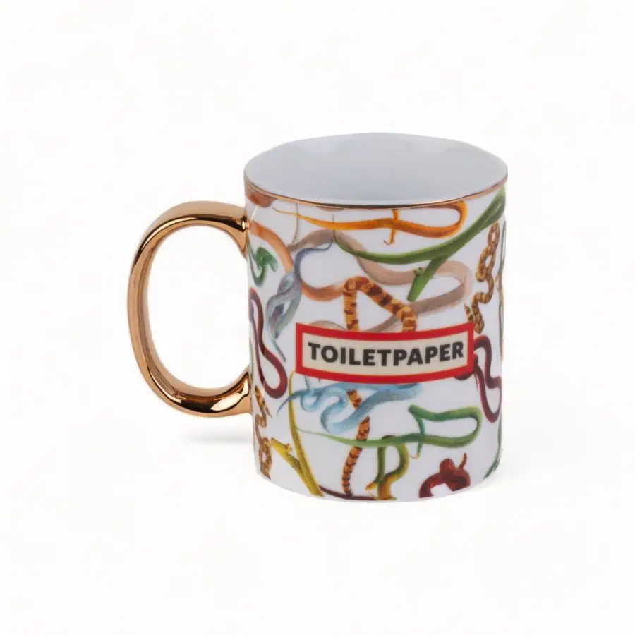 Seletti Toiletpaper Porcelain Mug Snakes