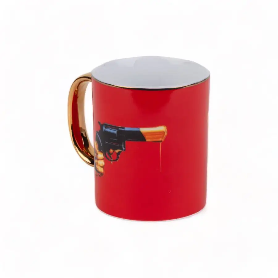 Seletti Toiletpaper Porcelain Mug Revolver