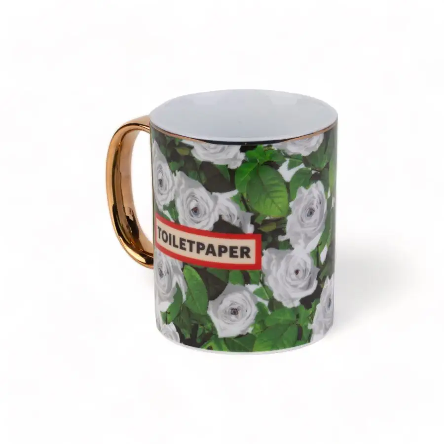 Seletti Toiletpaper Porcelain Mug Roses