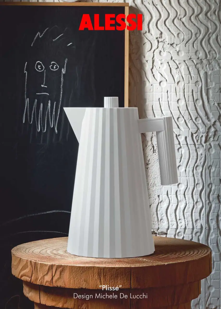 Alessi Plisse' Electric Kettle