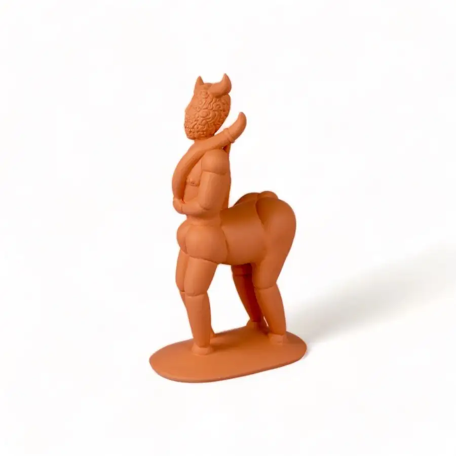 Seletti Magna Graecia Terracotta Statuette Centauro