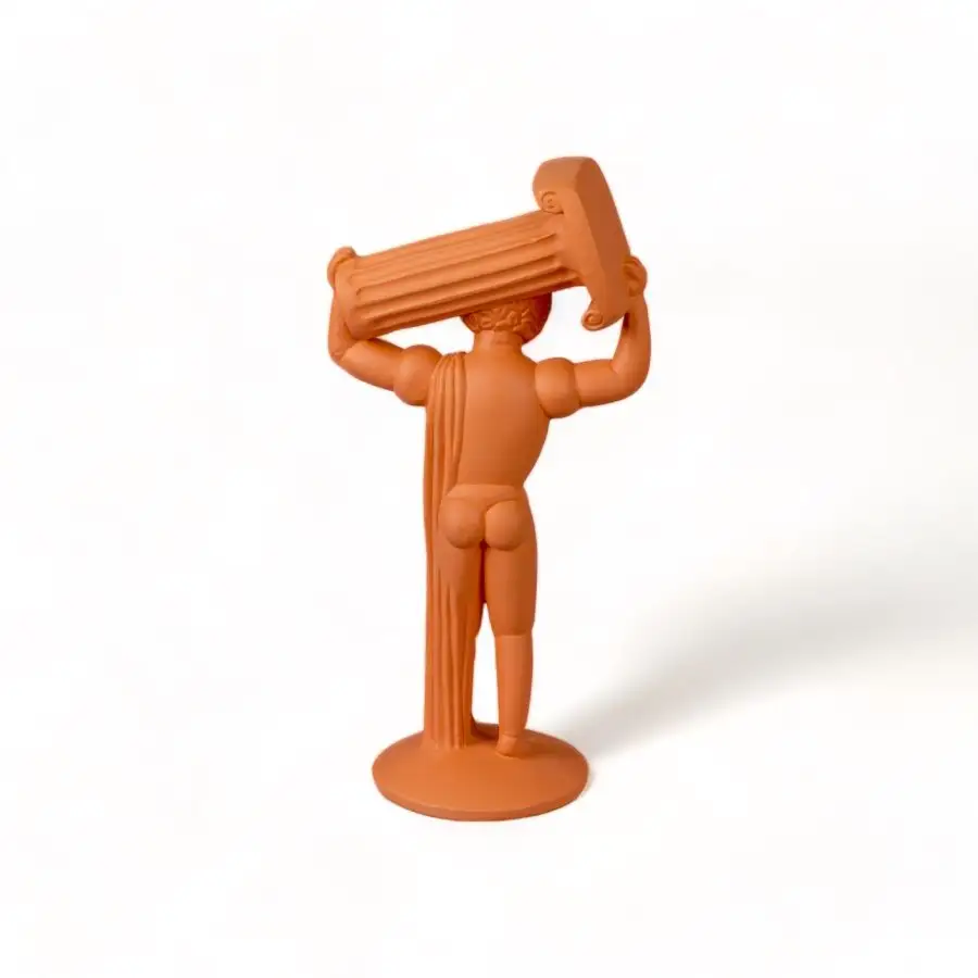 Seletti Magna Graecia Terracotta Statuette Ercole