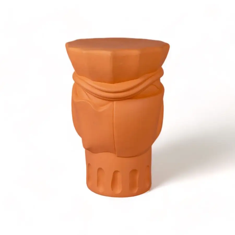 Seletti Magna Graecia Terracotta Stool Woman