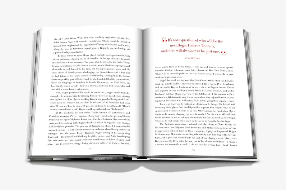 Assouline Federer - Classic