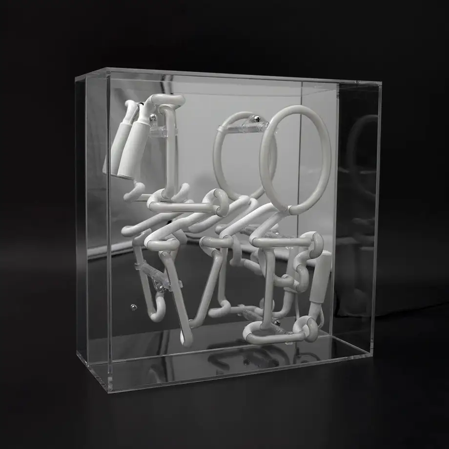 'Love' Neon Box Sign