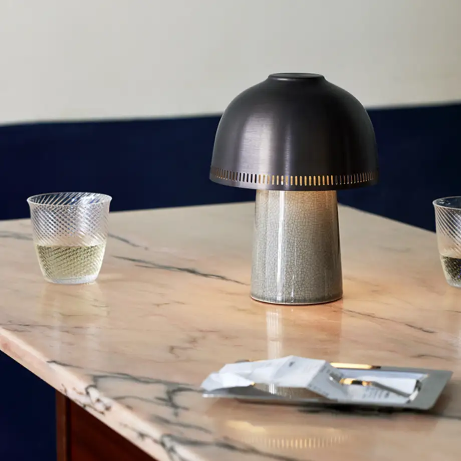 &Tradition Raku Portable Table Lamp