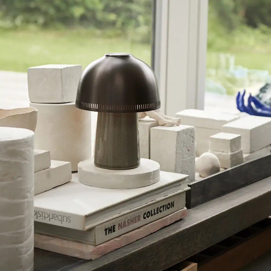 &Tradition Raku Portable Table Lamp