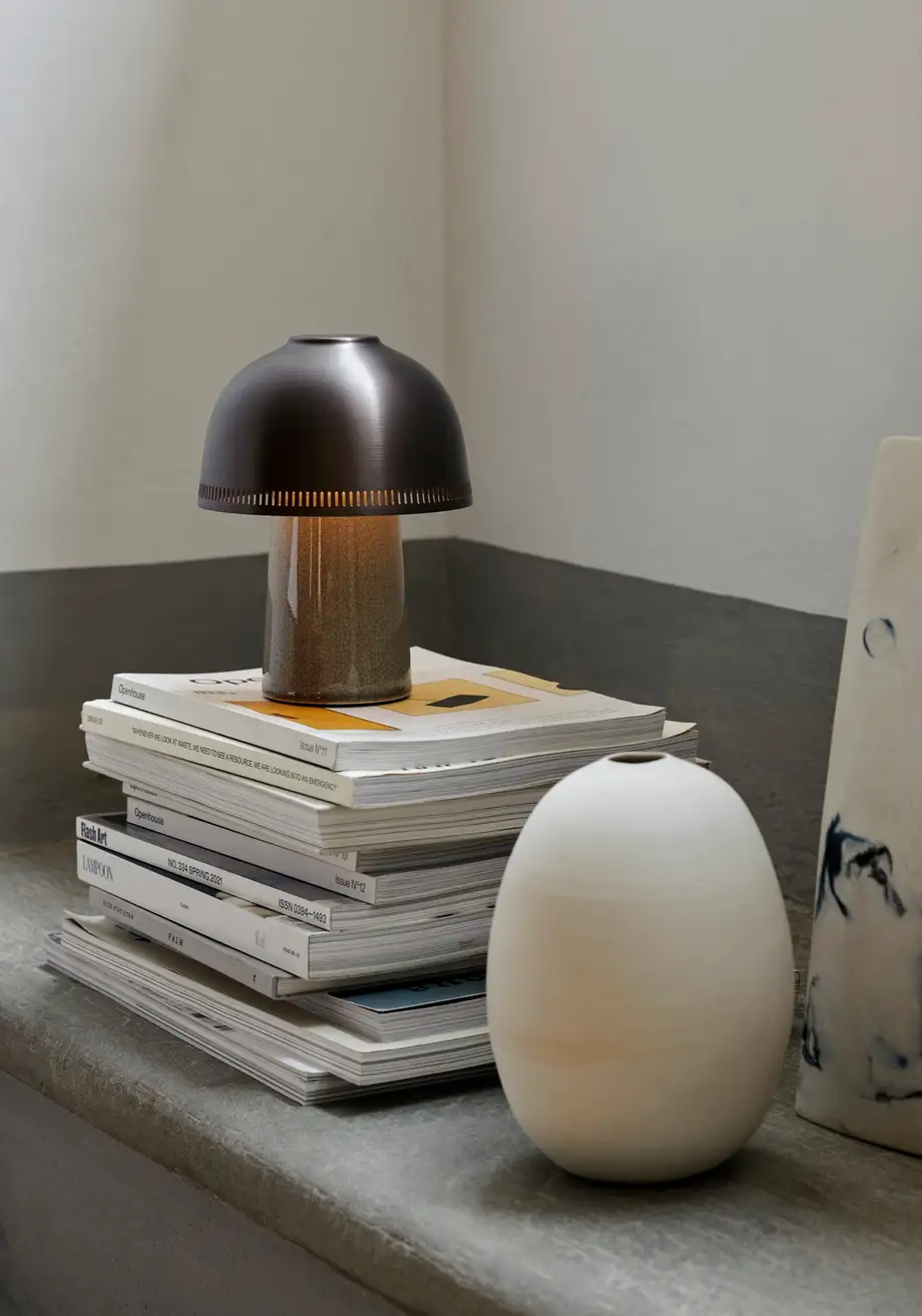 &Tradition Raku Portable Table Lamp