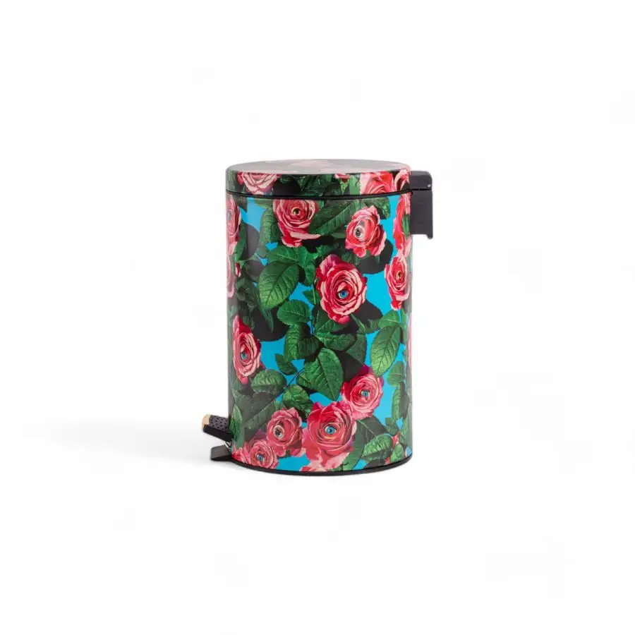 Seletti Toiletpaper Dustbin 12L - Roses