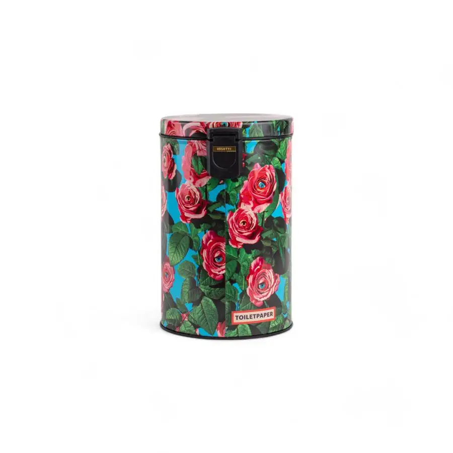 Seletti Toiletpaper Dustbin 12L - Roses