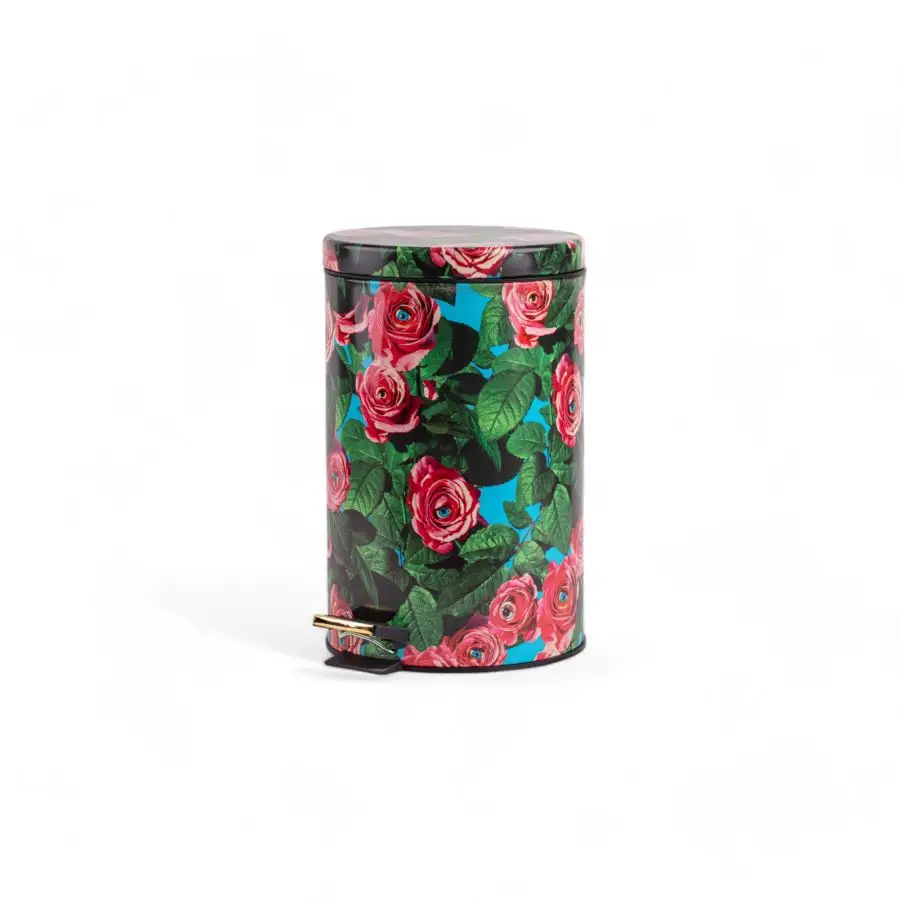 Seletti Toiletpaper Dustbin 12L - Roses