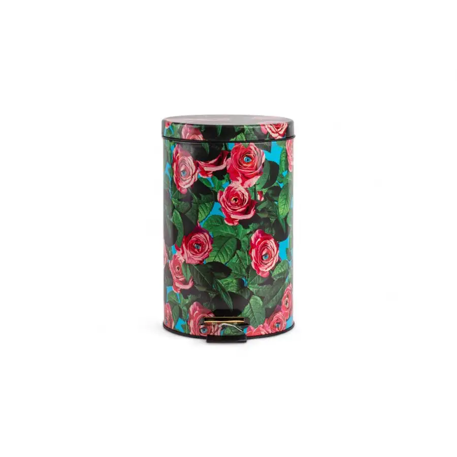 Seletti Toiletpaper Dustbin 12L - Roses