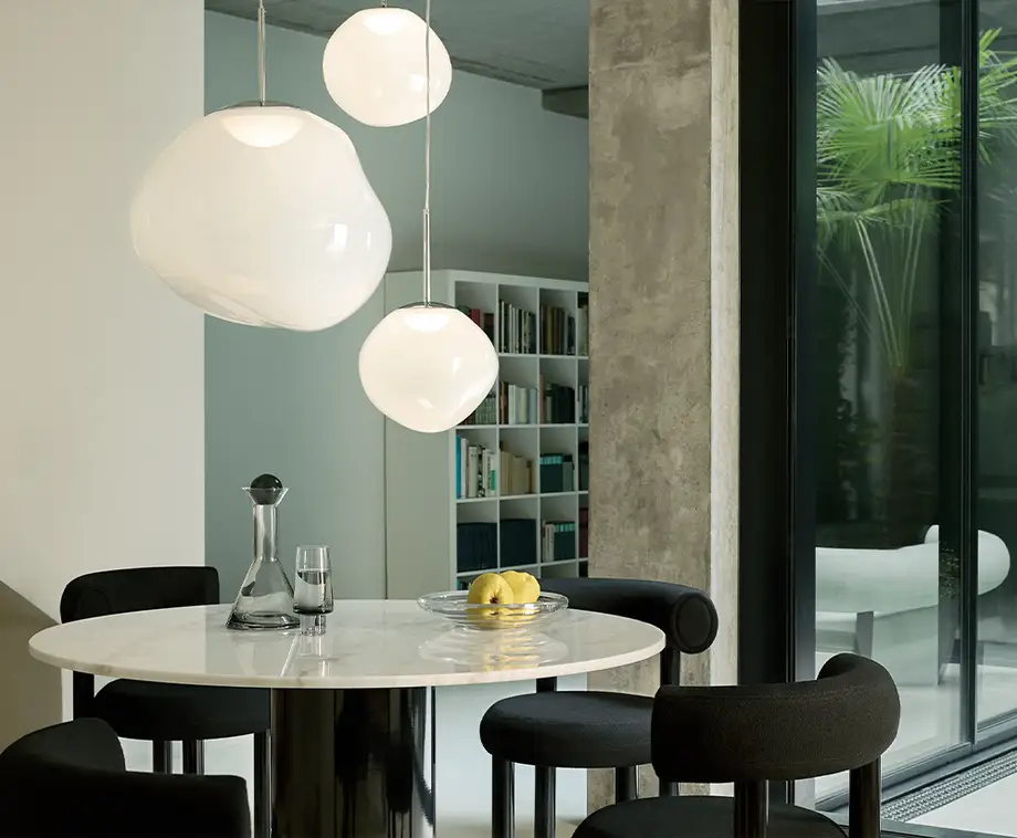 Tom Dixon Melt Opal Medium Pendant Led 