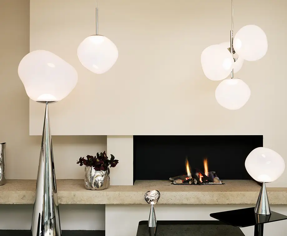 Tom Dixon Melt Opal Medium Pendant Led 